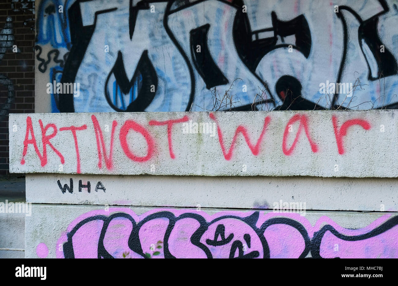 War Graffiti Hi res Stock Photography And Images Alamy