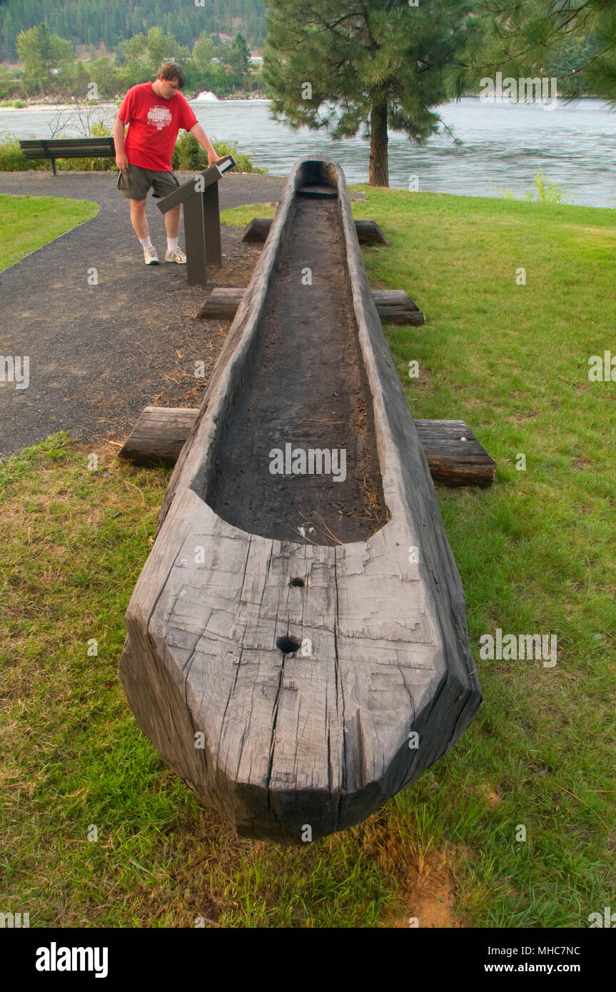 Canoe, Northwest Passage Scenic Byway, Nez Perce National Historic Park