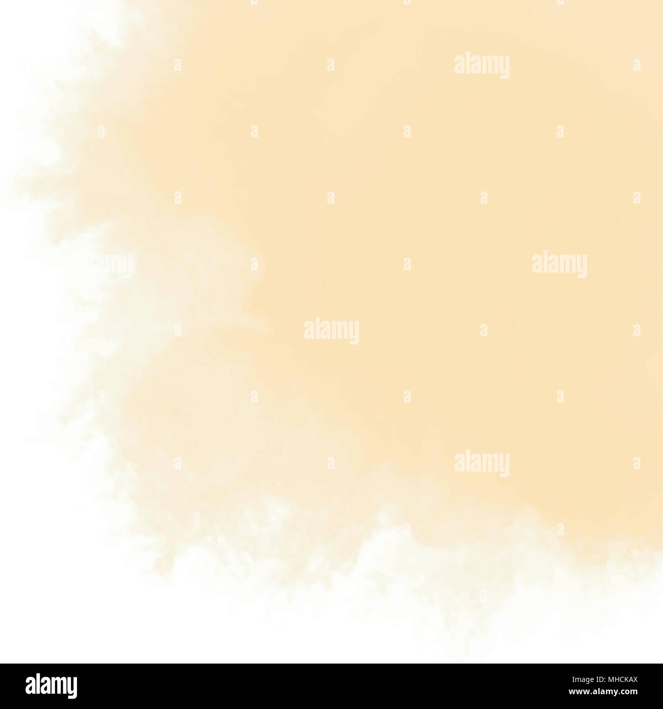 yellow watercolor veil background pattern, vector illustration Stock Vector