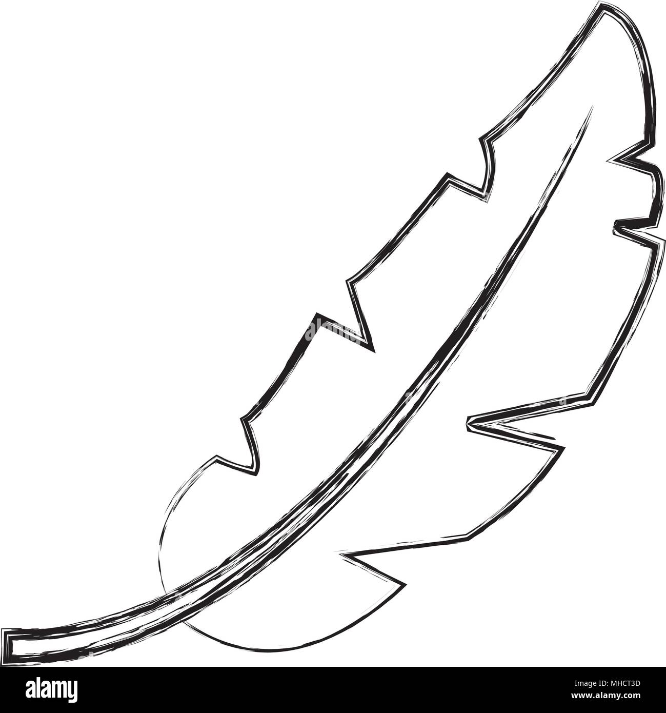 grunge natural leaf botany exotic style Stock Vector Image & Art - Alamy
