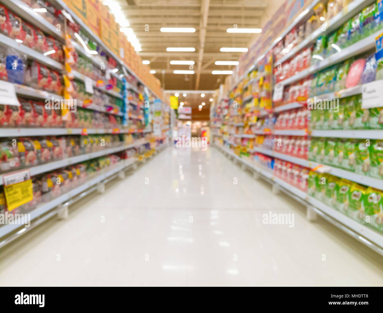 Abstract blur supermarket for background Stock Photo - Alamy