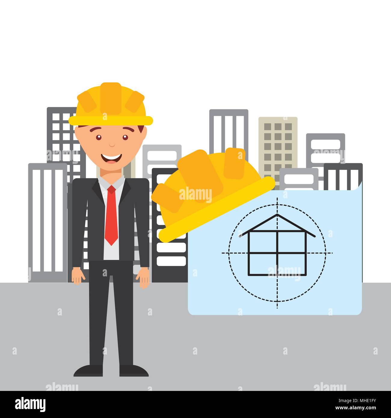 construction concept Stock Vector Image & Art - Alamy