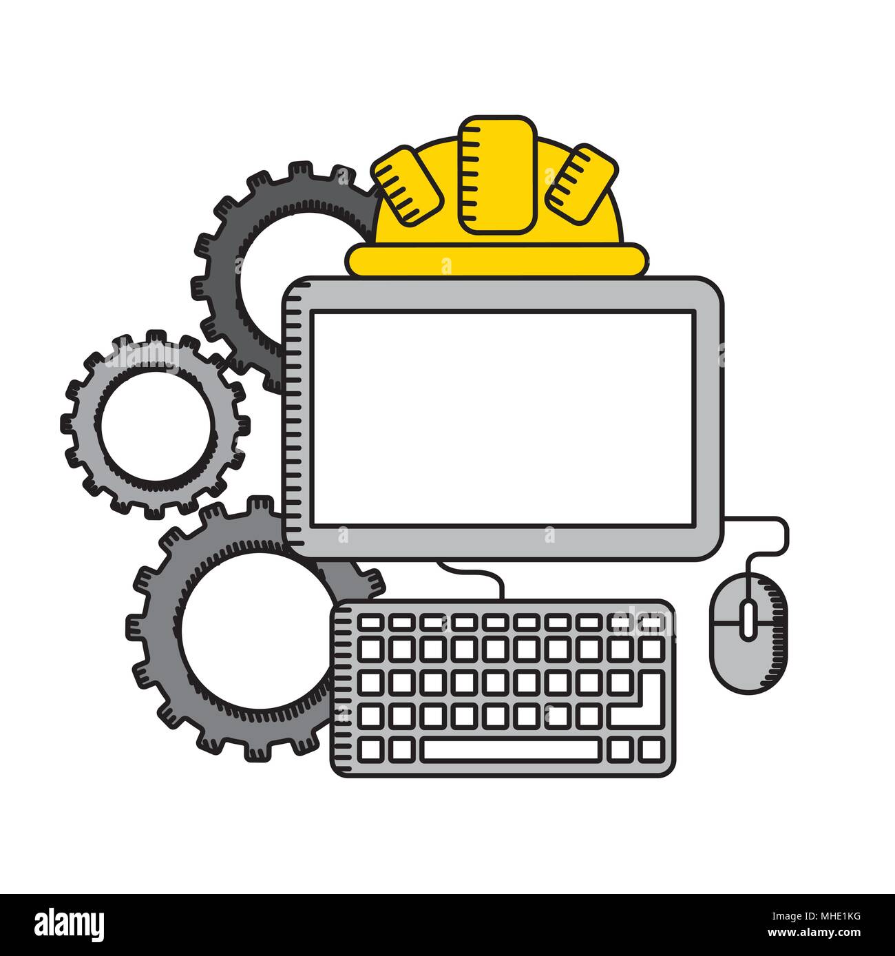 construction concept Stock Vector Image & Art - Alamy