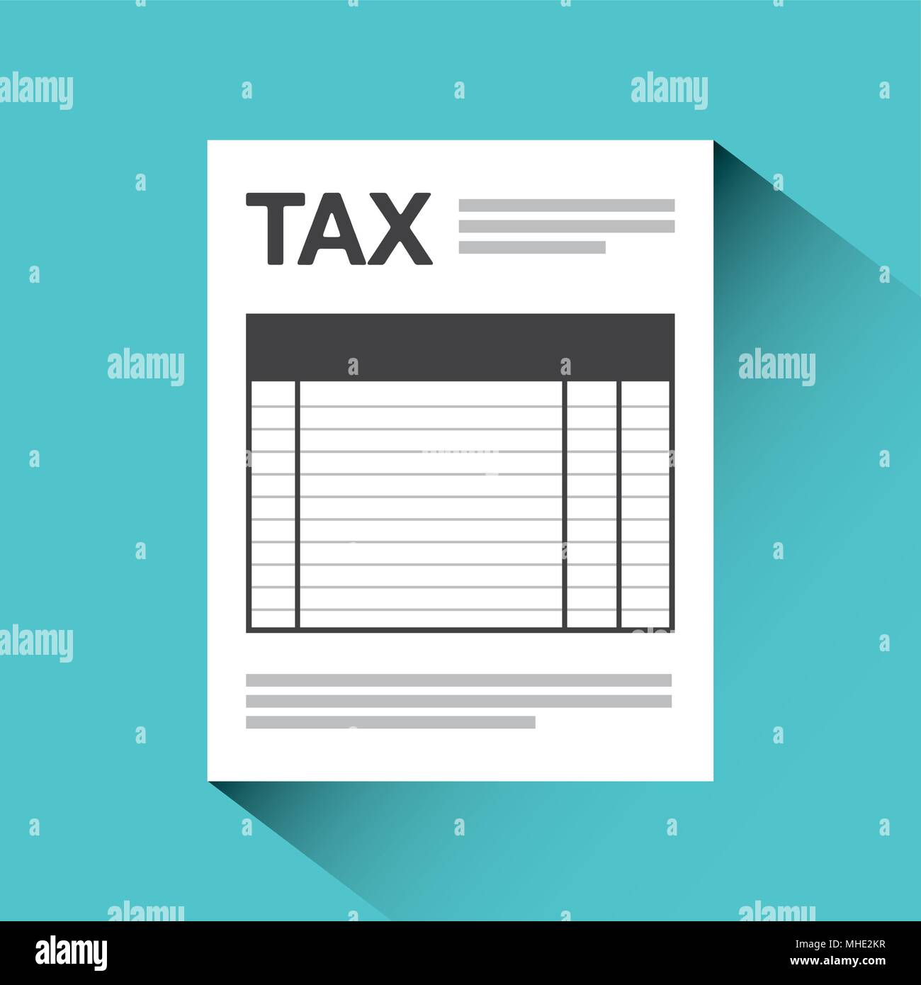 tax concept Stock Vector Image & Art - Alamy