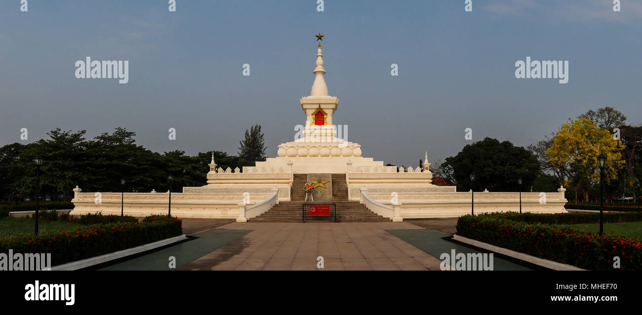 Monument of Unknown Soldiers. Vientiane, Laos Stock Photo