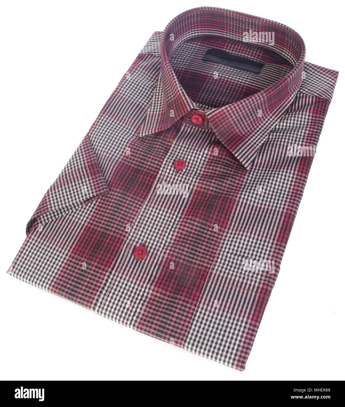 White buttons on mans shirt hi-res stock photography and images - Alamy