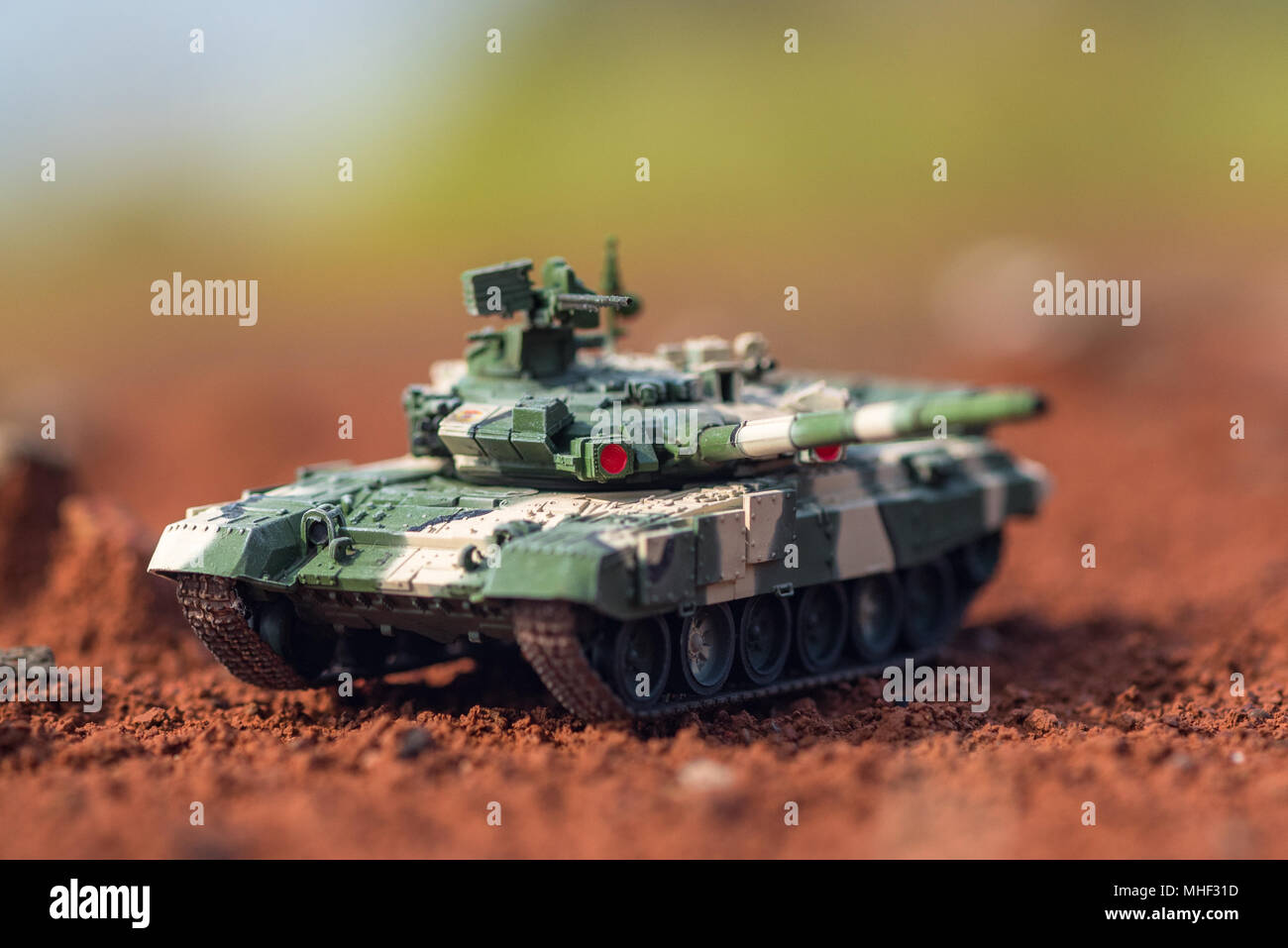Russian T-90 Main Battle Tank Stock Photo