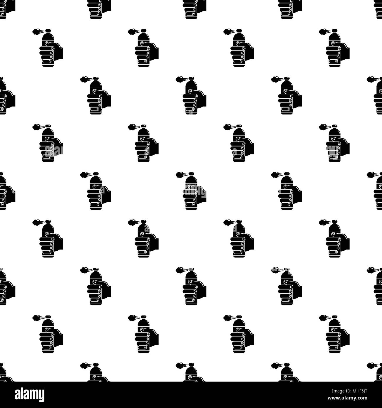 Spray insects pattern vector seamless repeating for any web design Stock Vector