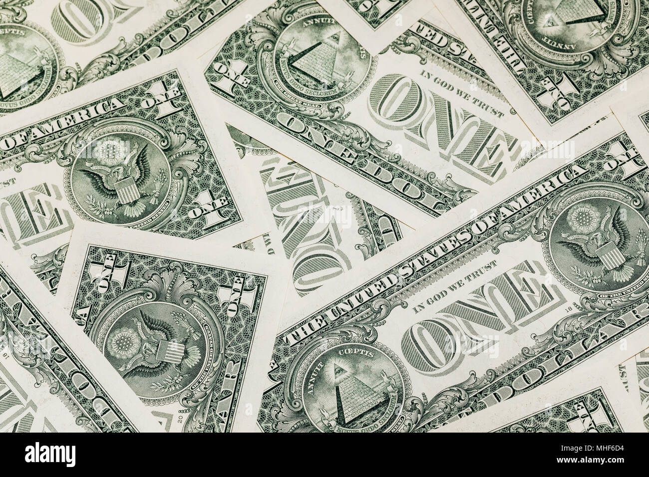 Macro close up USA dollar bill Stock Photo - Alamy