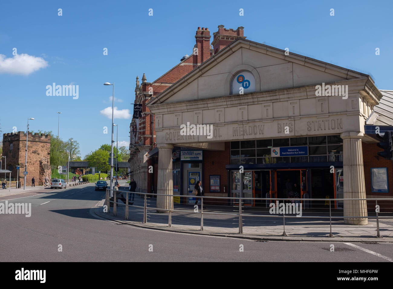 Pool Meadow bus station, Coventry city centre Stock Photo Alamy