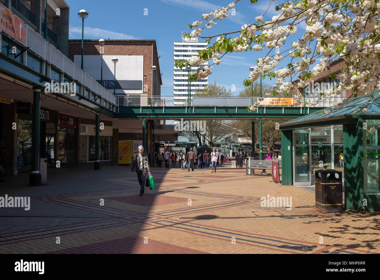 Lower Precinct, Coventry city centre Stock Photo Alamy