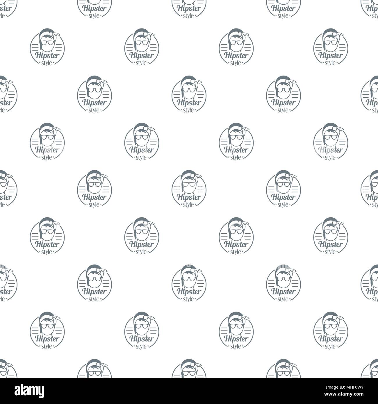 Hipster style pattern vector seamless Stock Vector Image & Art - Alamy