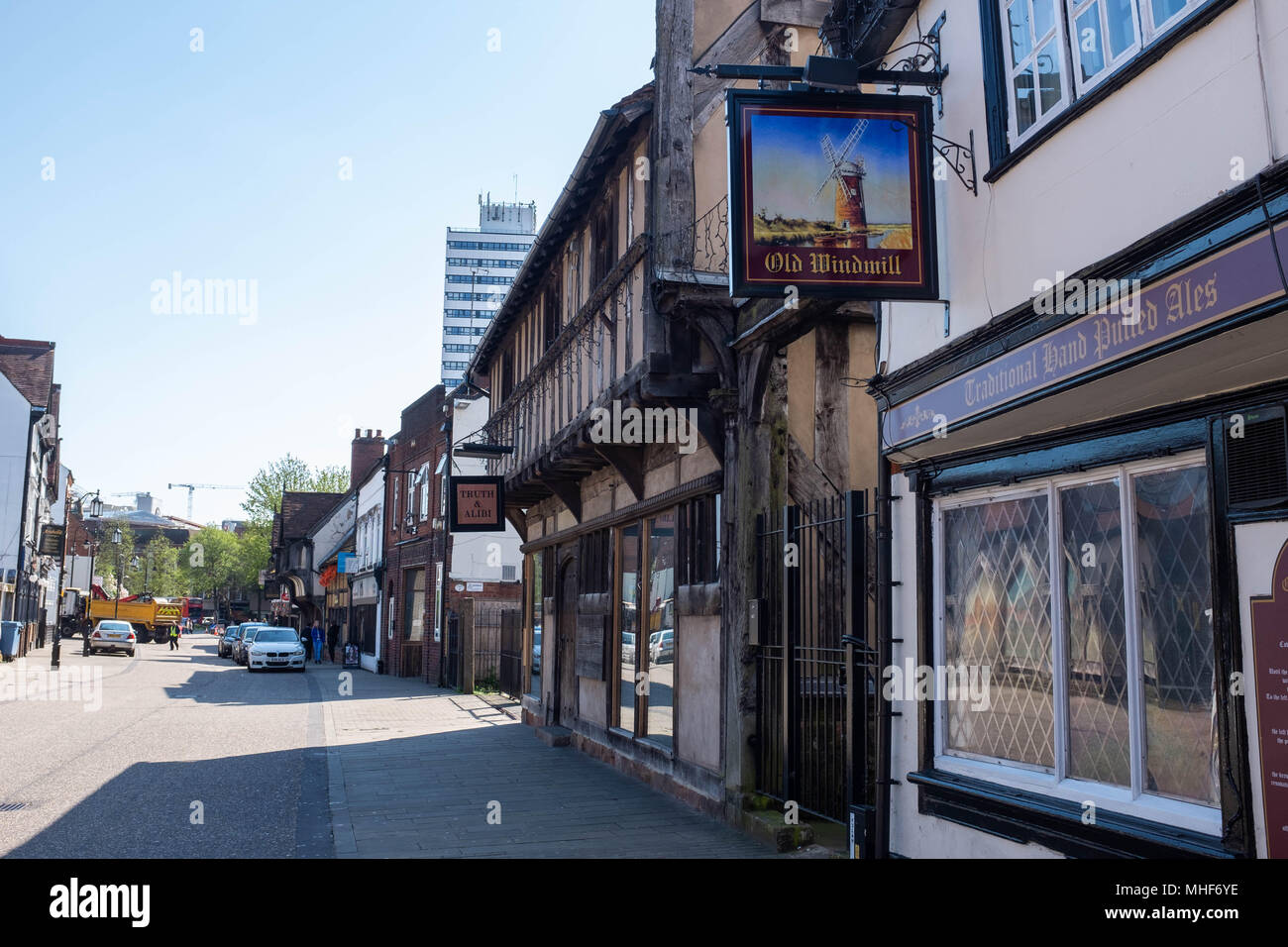 Spon Street, Coventry city centre Stock Photo Alamy