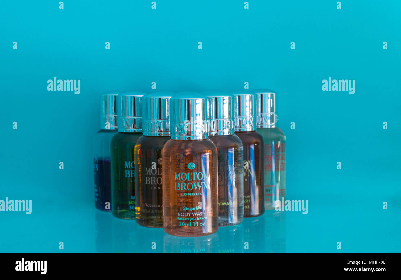 Body wash by Molton Brown of London Stock Photo Alamy