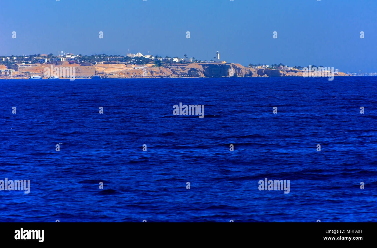 Elevated above sea level, beautiful coral reefs the form mountains and ...
