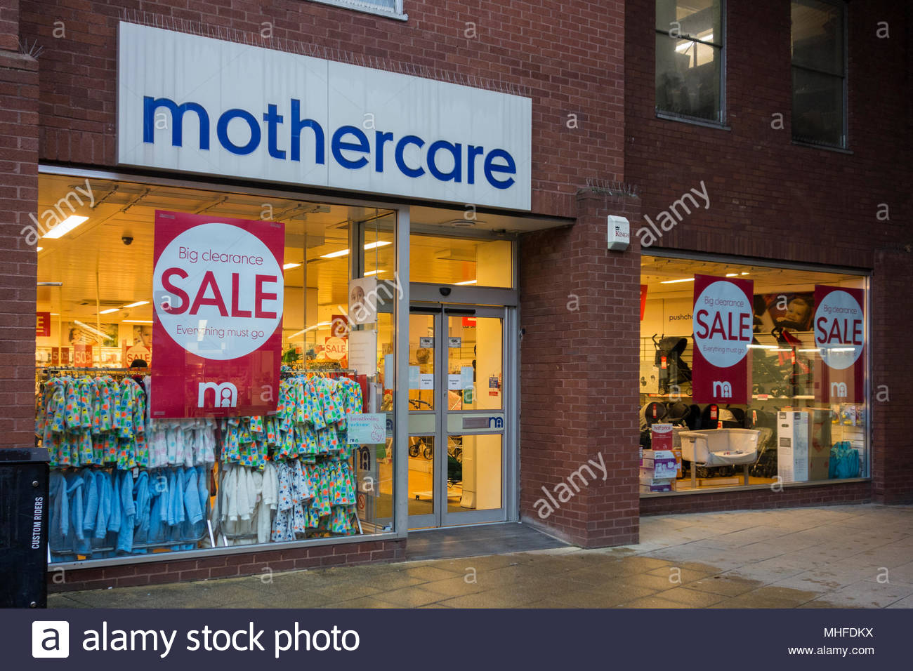 mothercare clearance