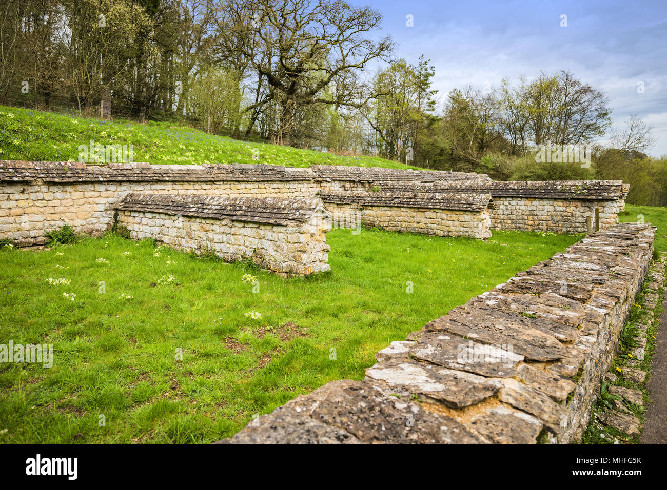 Chedworth Roman Villa Is A Roman Villa Located Near Chedworth ...