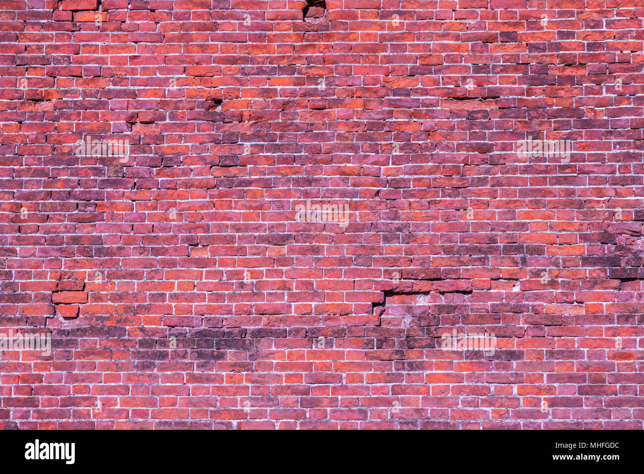 Dark red brick facade hi-res stock photography and images - Alamy