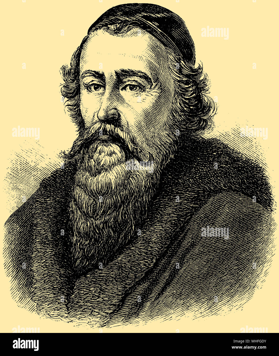 John Amos Comenius / John Amos Comenius Portrait 1592 1670 Was A Czech