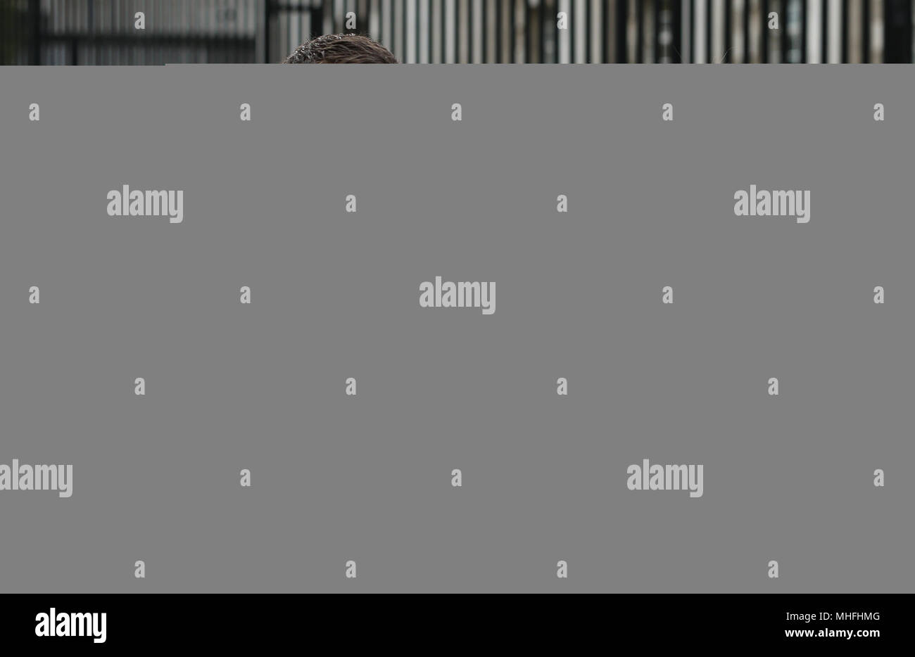 Daniel mcarthur left and his wife amy hires stock photography and