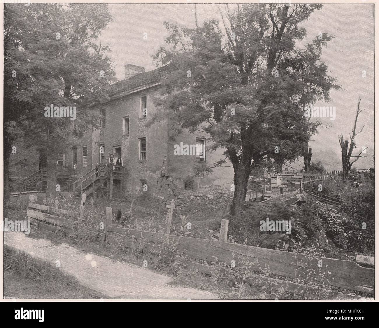 Birthplace of James G. Blaine, West Brownsville, PA The shrines to