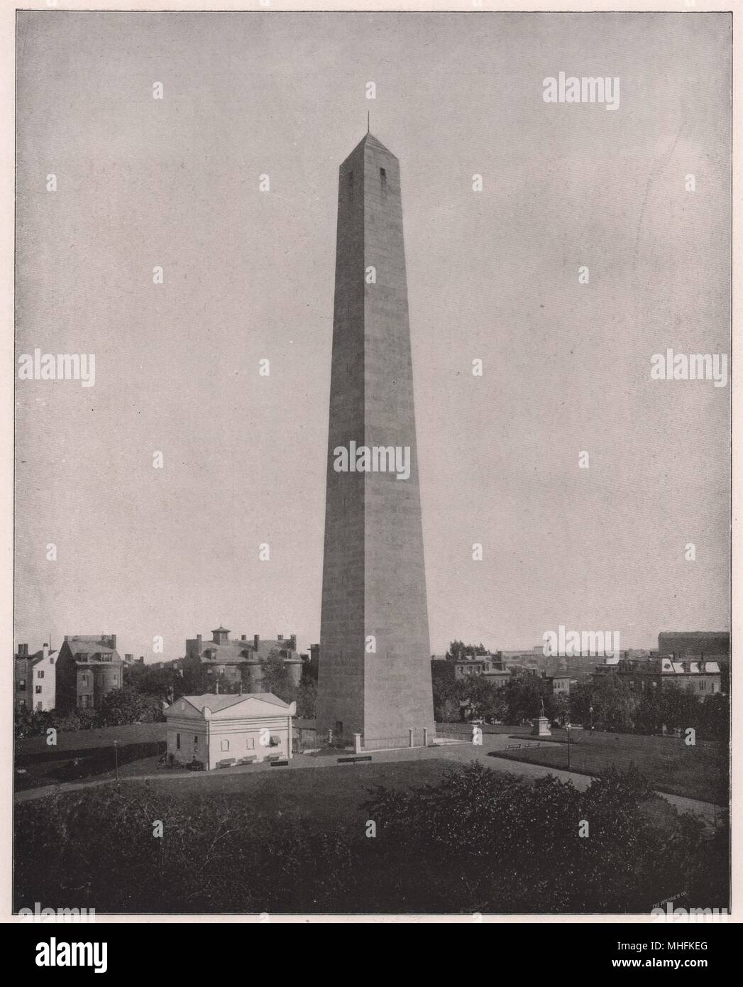 Bunker Hill Monument - In the district of Boston known as Charlestown ...