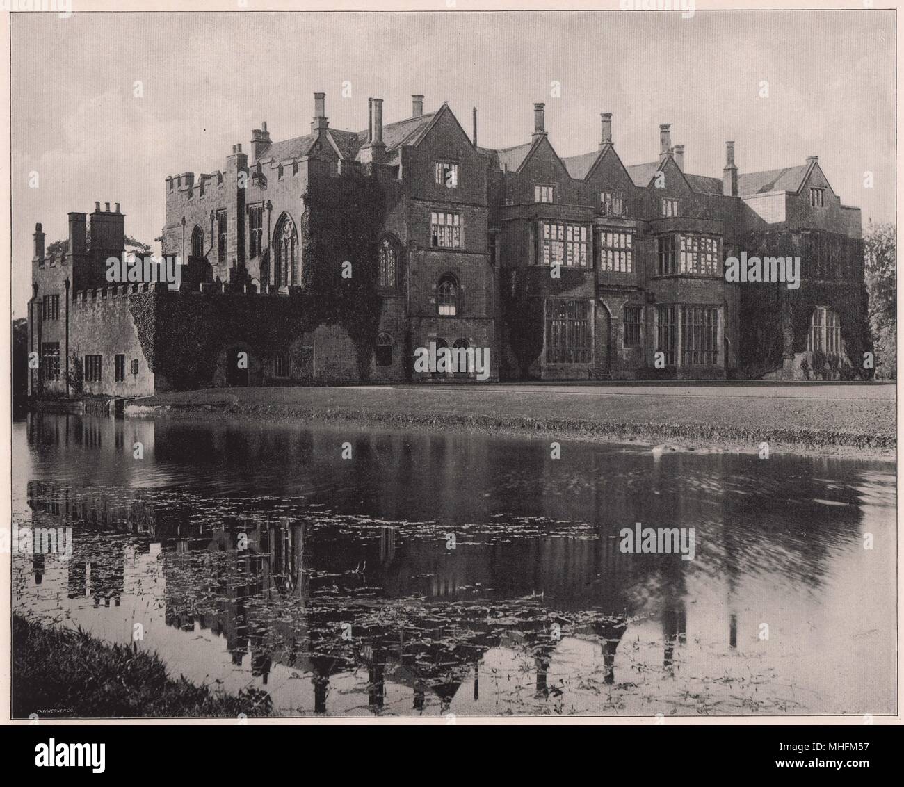 Lord Samuelson Banubry Broughton Castle, the seat of Lord Saye and Sele, near Banbury in ...