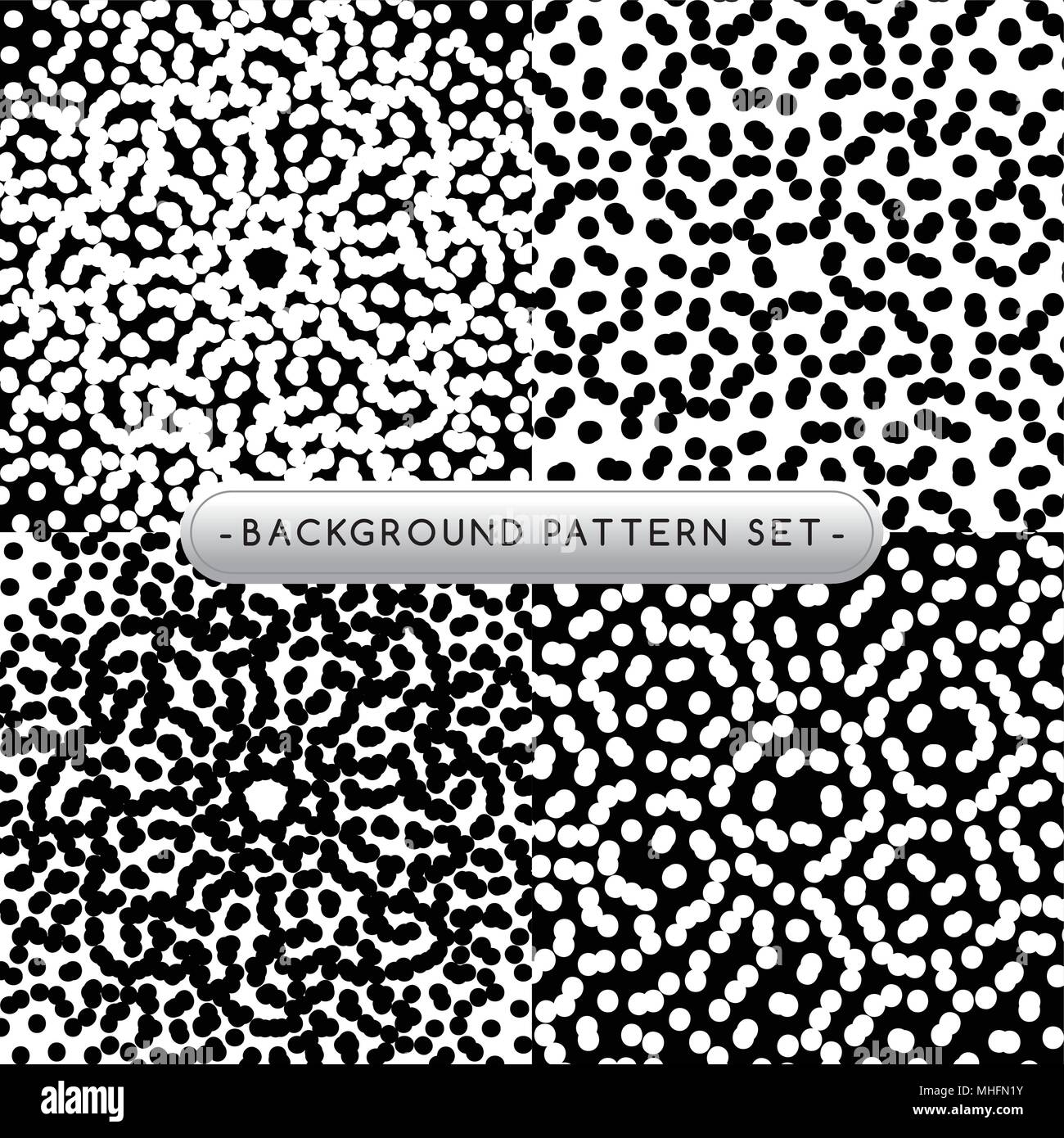 Pattern Collection Large Background background pattern set collection vector art illustration Stock Vector ...