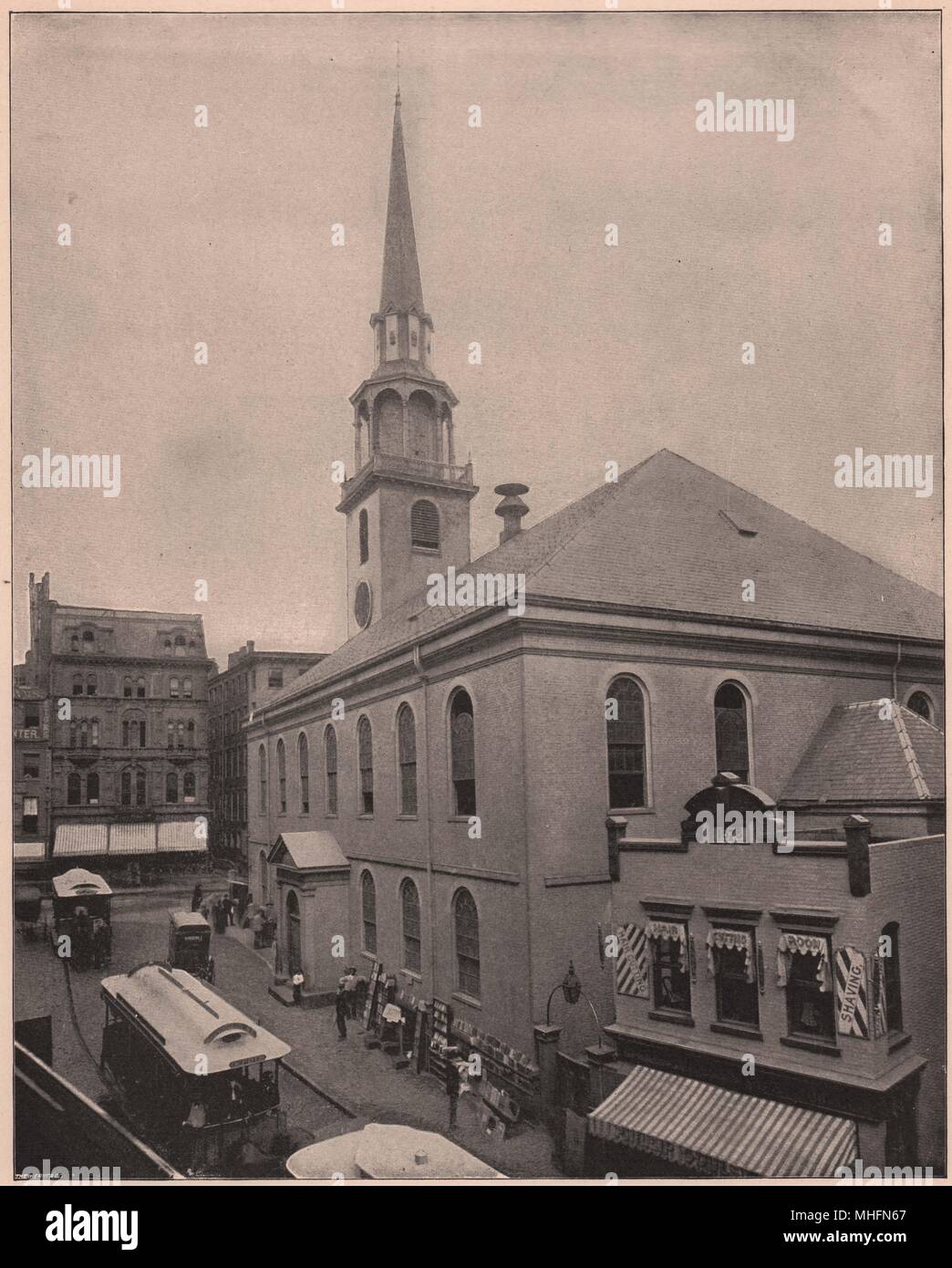 Old south boston church hi-res stock photography and images - Alamy