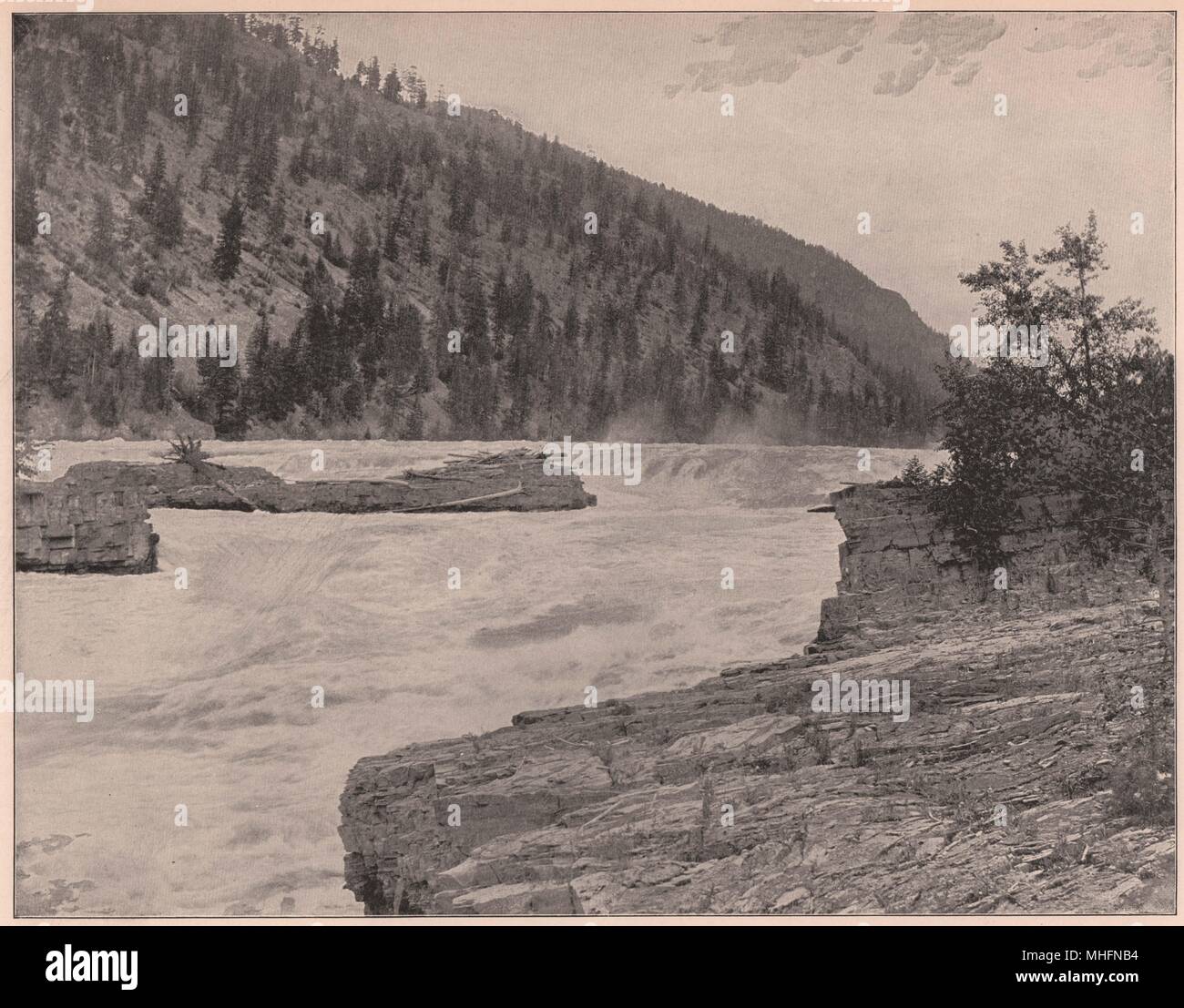 Kootenai falls hi-res stock photography and images - Alamy