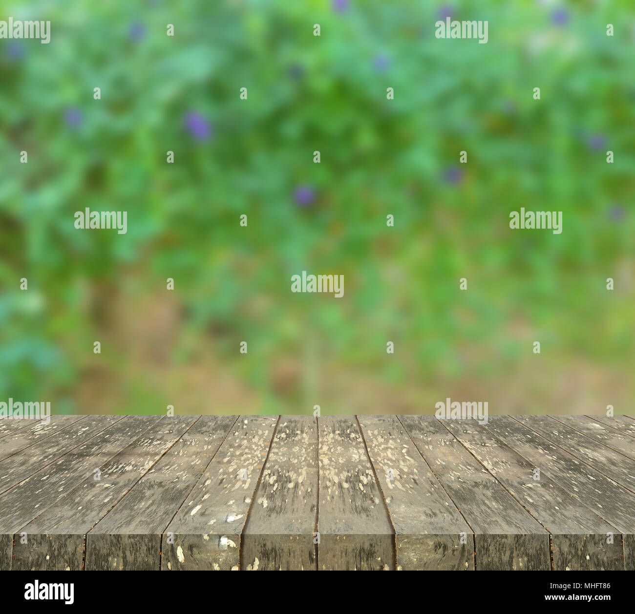 empty tabletop use for product display montages Stock Photo