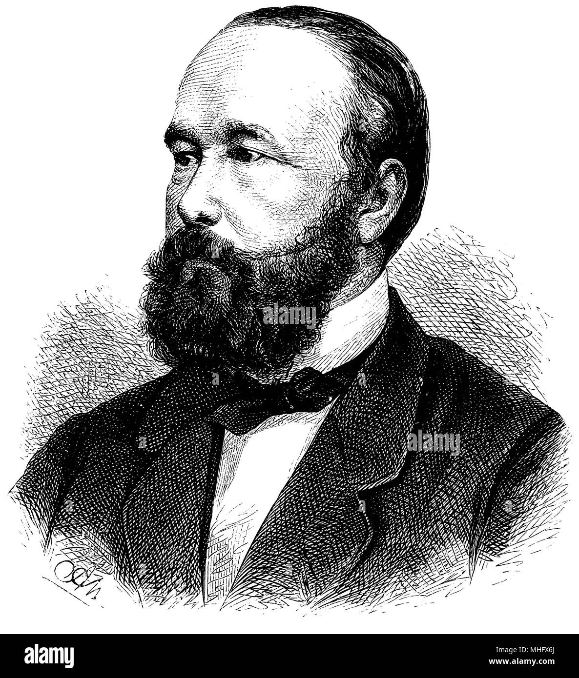 Rudolf von Bennigsen (born July 10, 1824 Stock Photo - Alamy