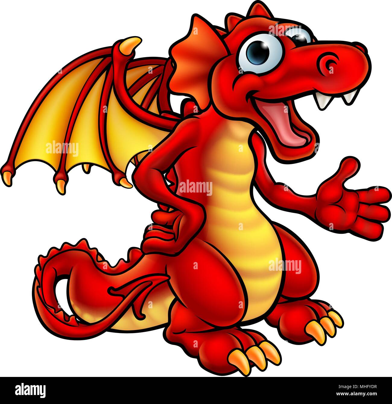 Cartoon dragon hi-res stock photography and images - Alamy