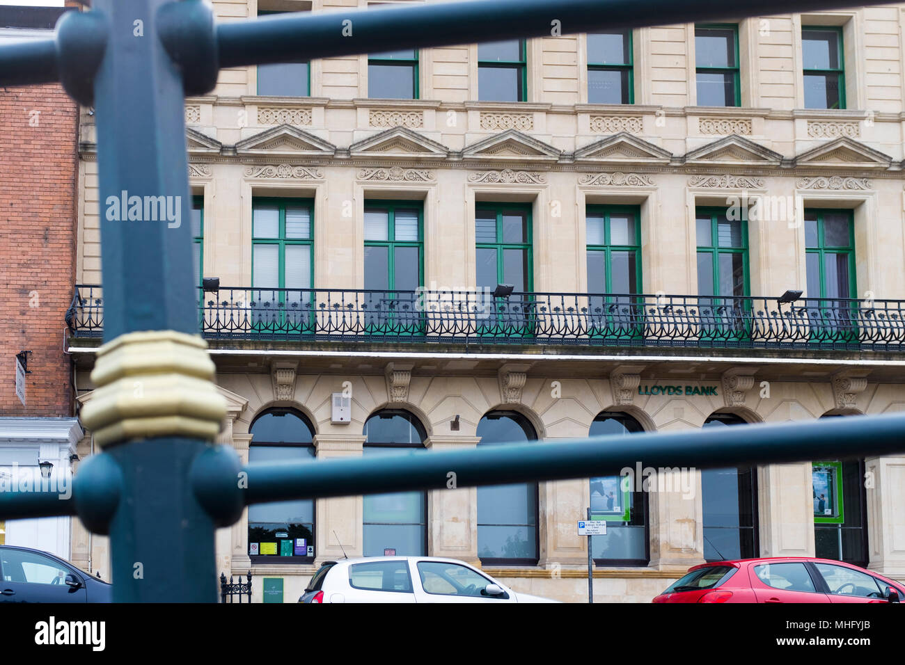 Victorian architecture in the rural English town of Malvern, an area of outstanding beauty. Stock Photo