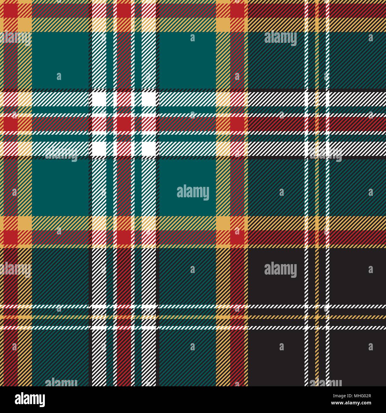 Diagonal fabric texture seamless pattern check plaid. Vector ...