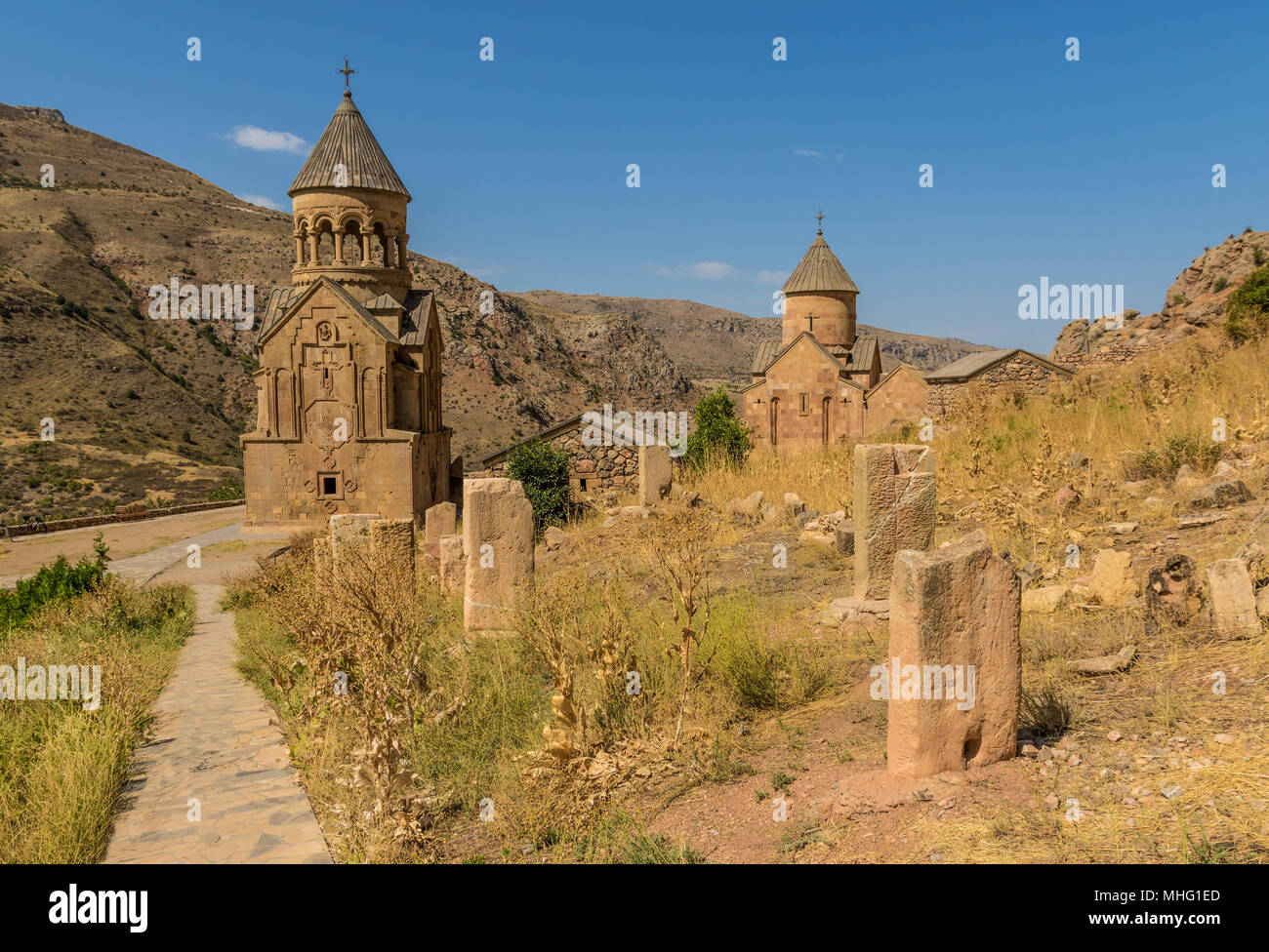 Squeezed between Russia and Turkey, Armenia is a wonderful mix of soviet heritage, orthodox landmarks, millenary history, and a stunning nature Stock Photo