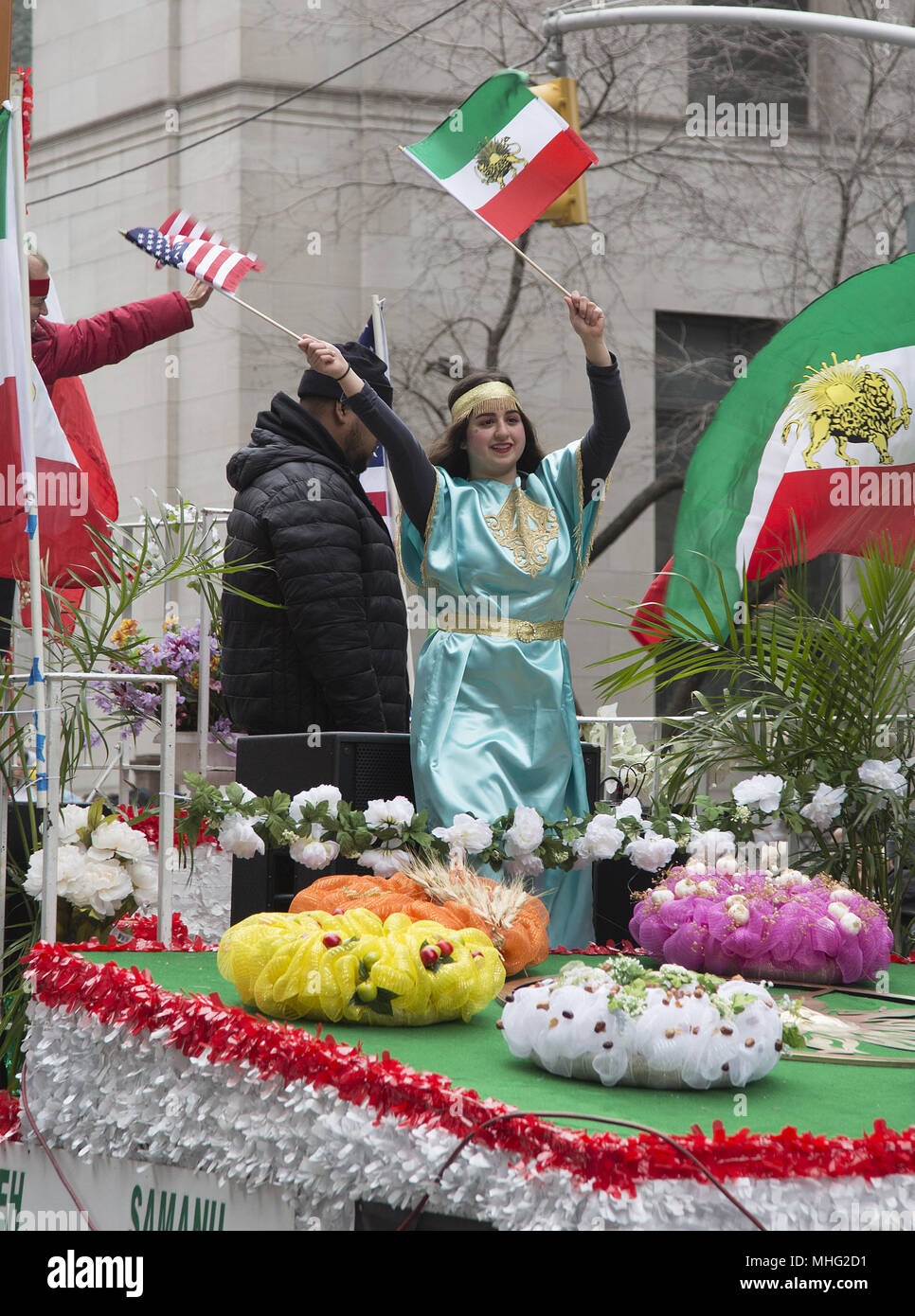 The annual Persian Parade in New York City celebrates Iran's rich