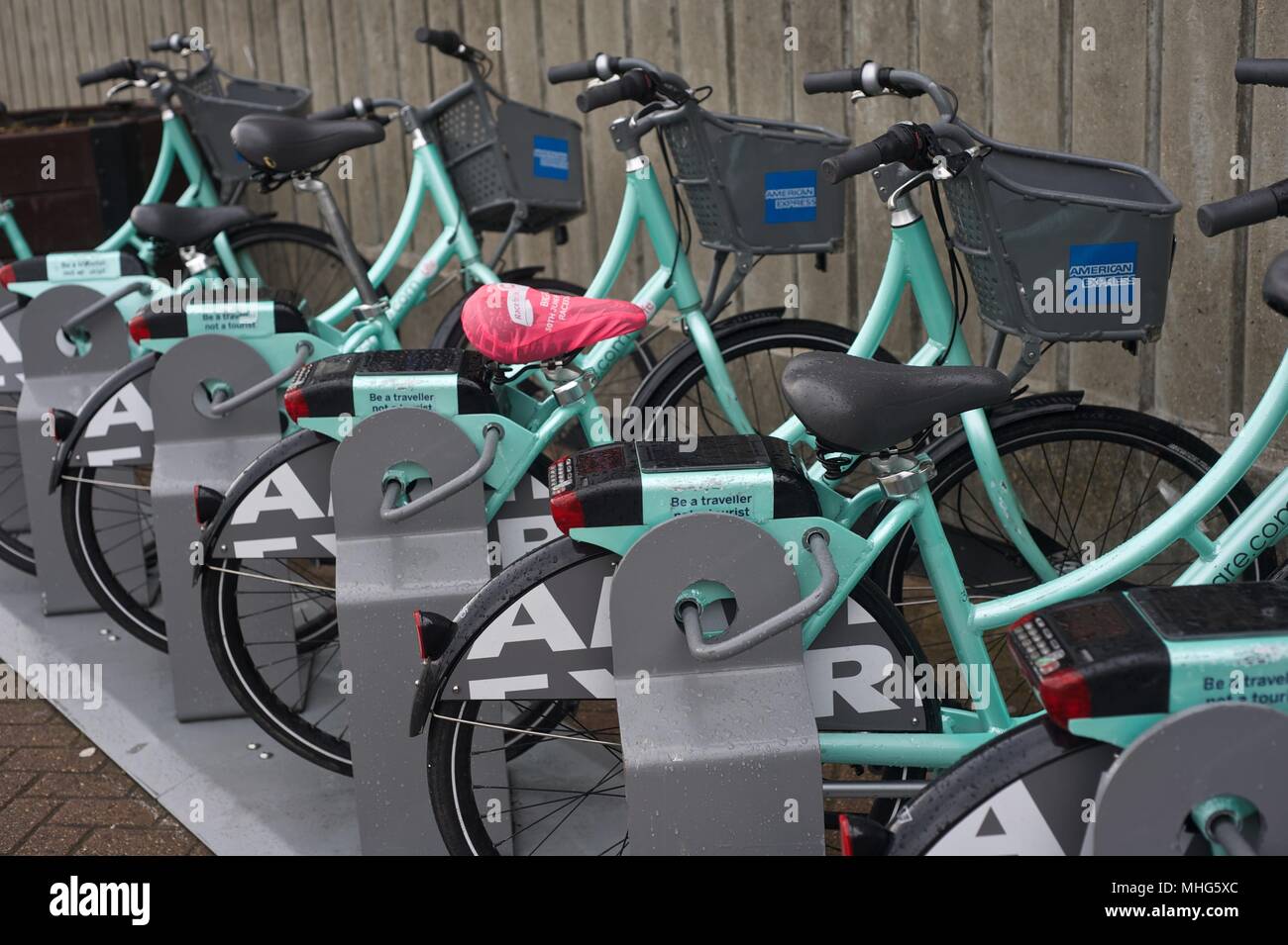 Bike Hire, Brighton Stock Photo Alamy