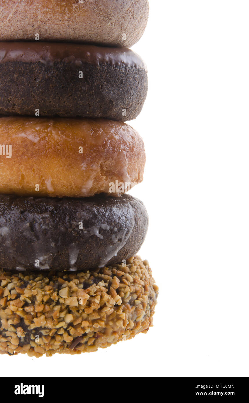 donut isolated on white background Stock Photo - Alamy