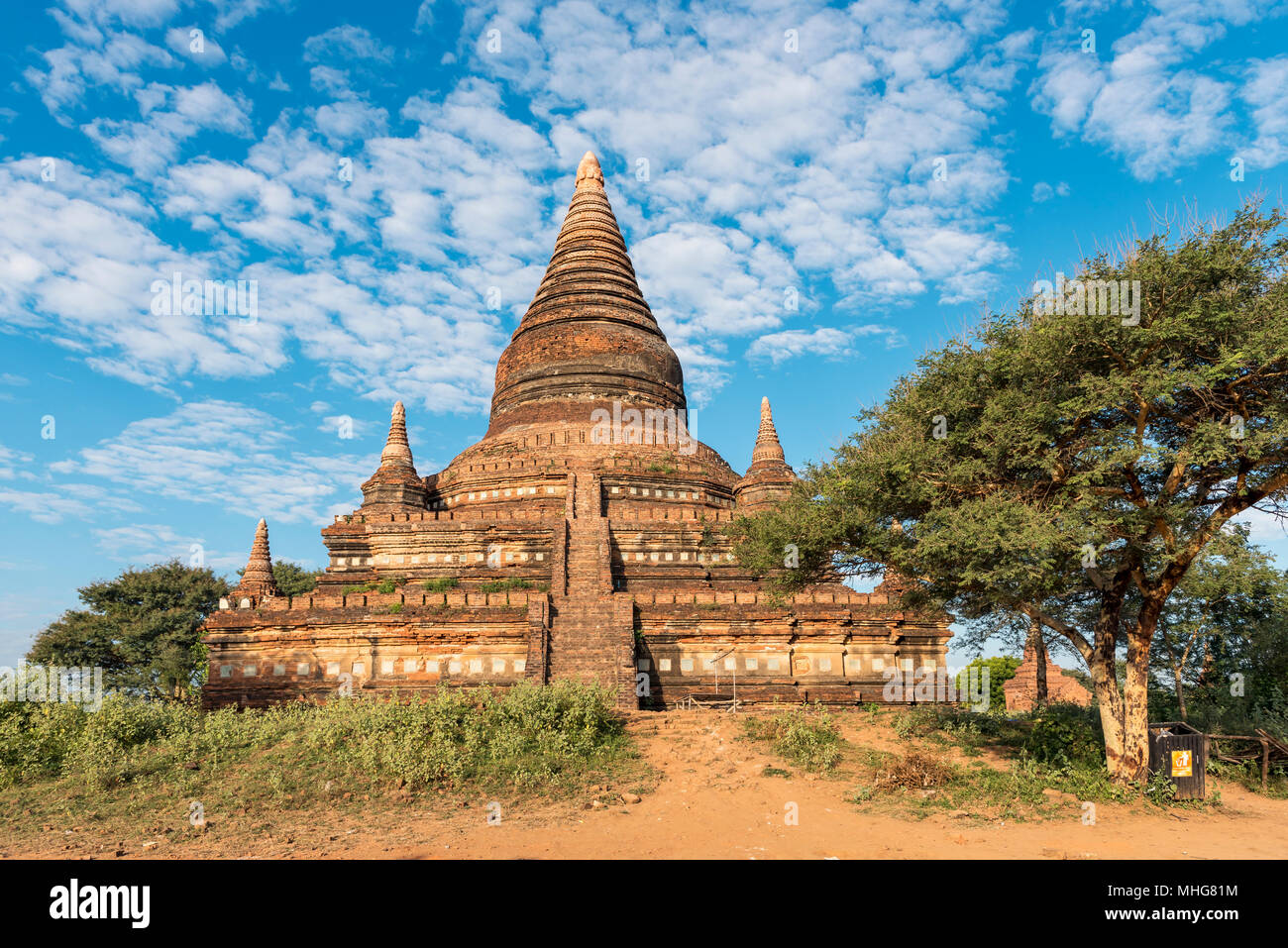 Bulethi Pagoda, Bagan, Myanmar (Burma) Stock Photo