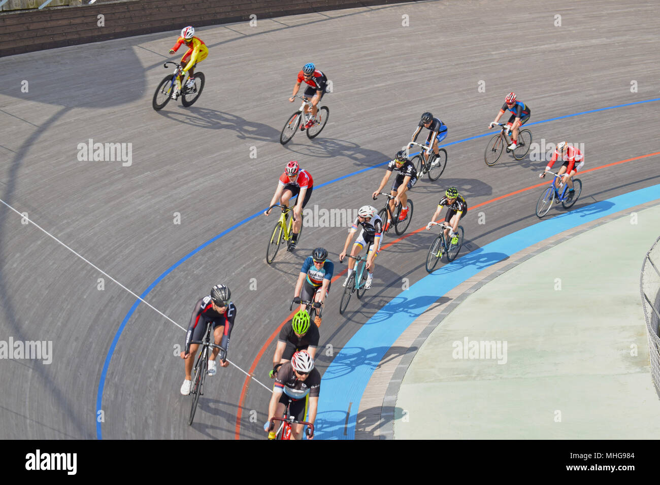 Velodrome of Horta in Barcelona Stock Photo Alamy