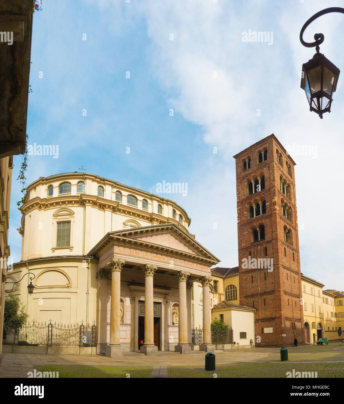 Turin The baroque church Santuario della Consolata Stock Photo Alamy