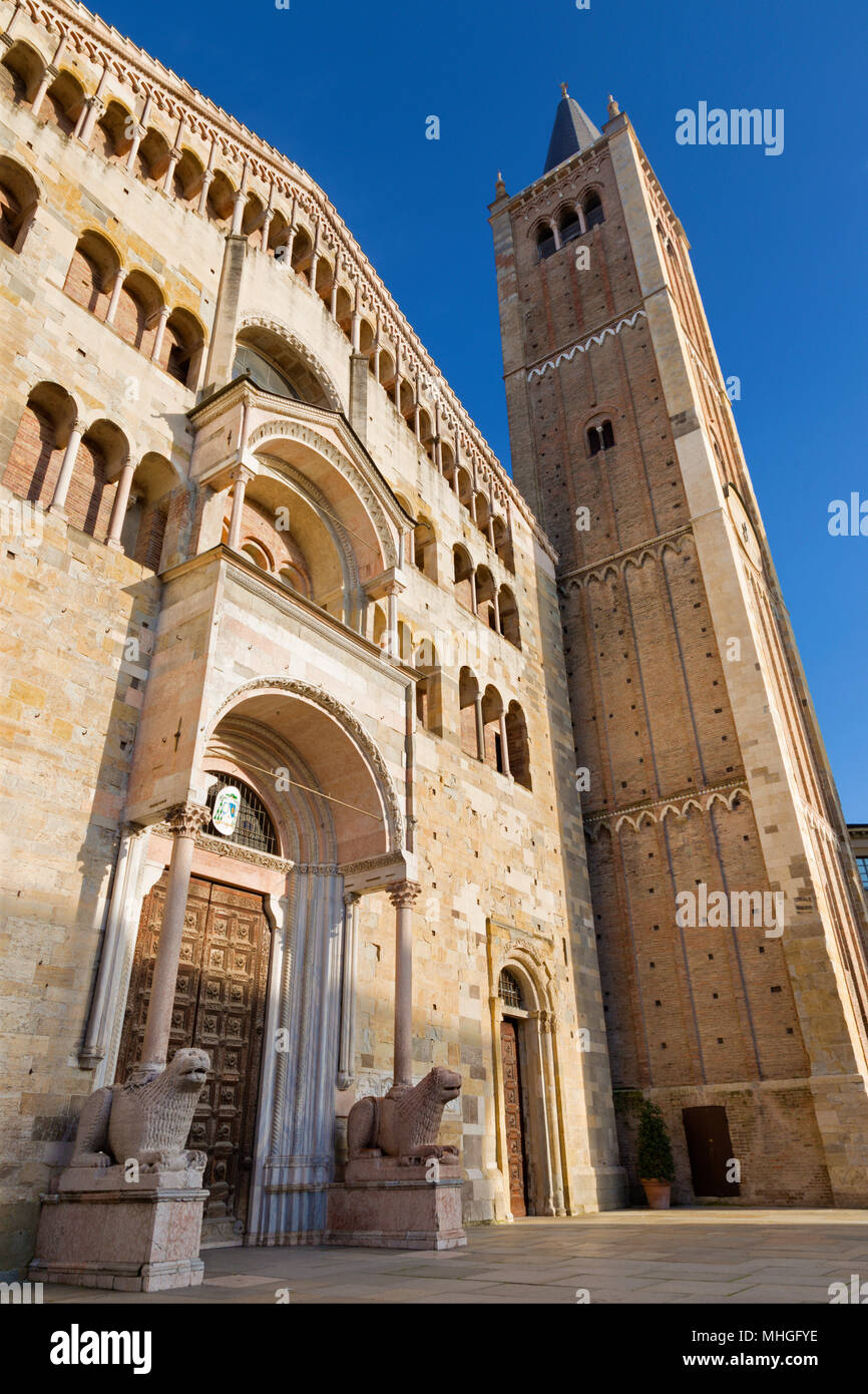 Parma - Duomo - La cattedrale di Santa Maria Assunta Stock Photo