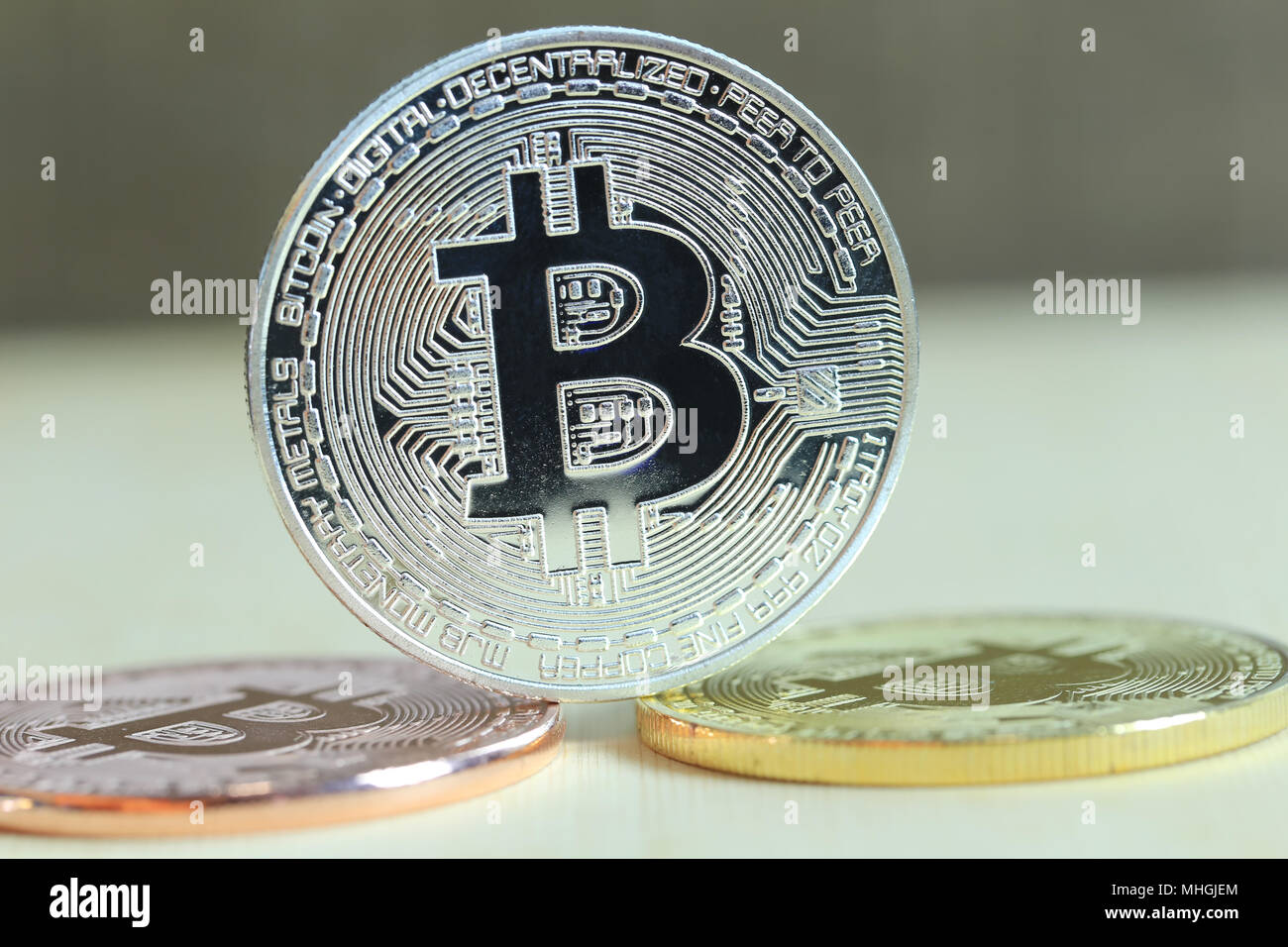 Cryptocurrency bitcoin numbers hi-res stock photography and images - Alamy