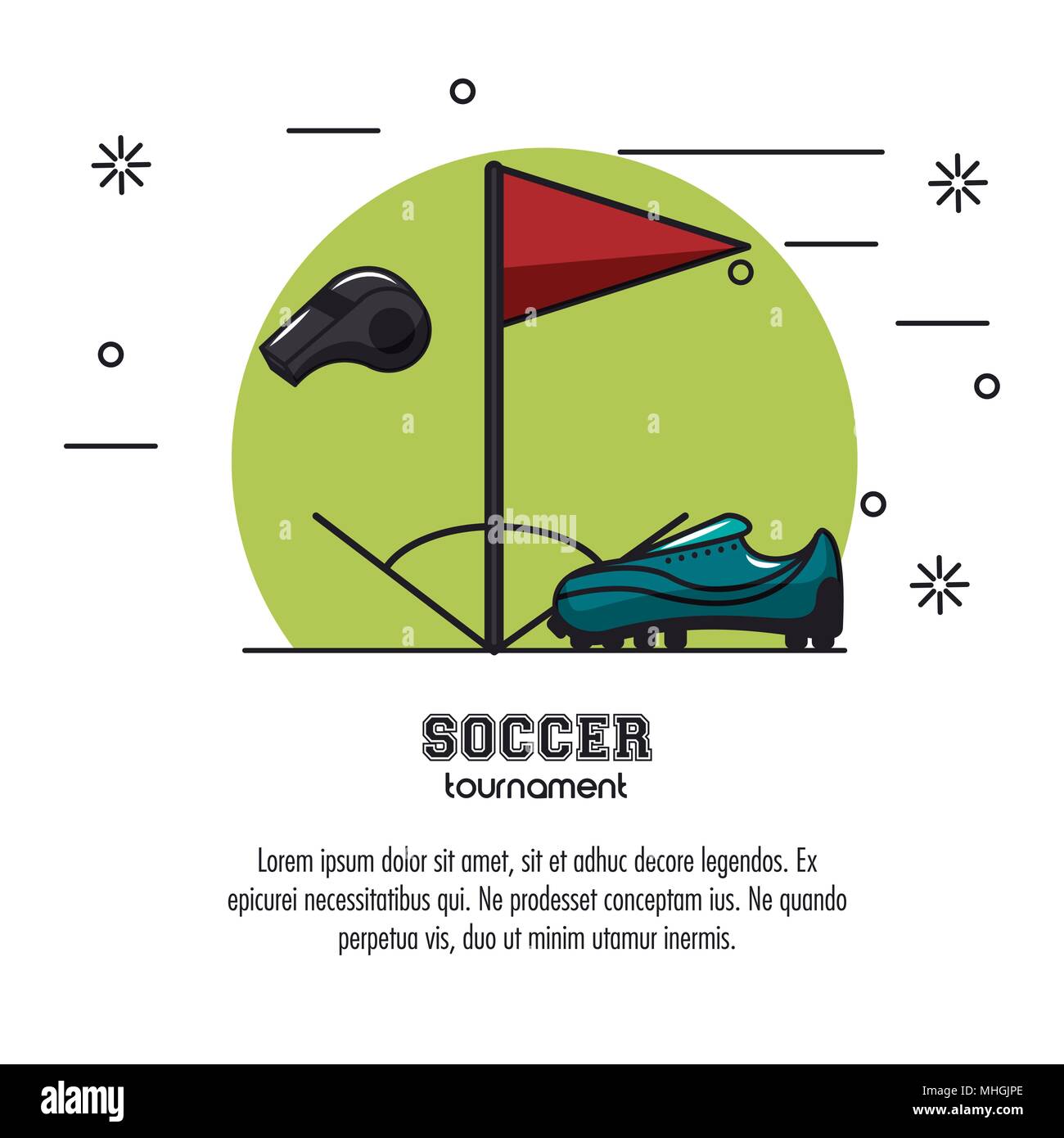 Soccer tournament infographic Stock Vector Image & Art Alamy
