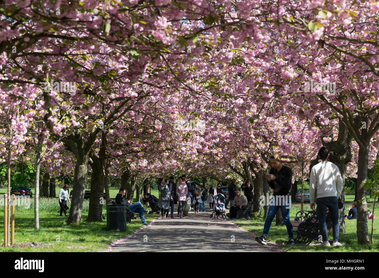 Greenwich, London, United Kingdom. 1st May, 2018. People are continuing
