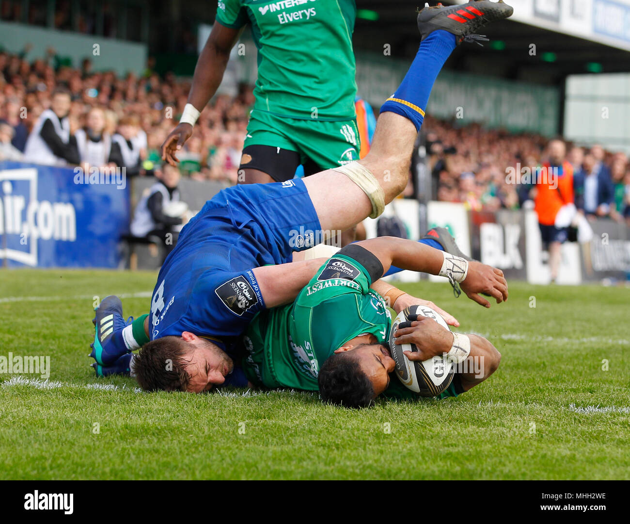 Galway Sportsground, Galway, Ireland. 28th Apr, 2018. Guinness Pro14