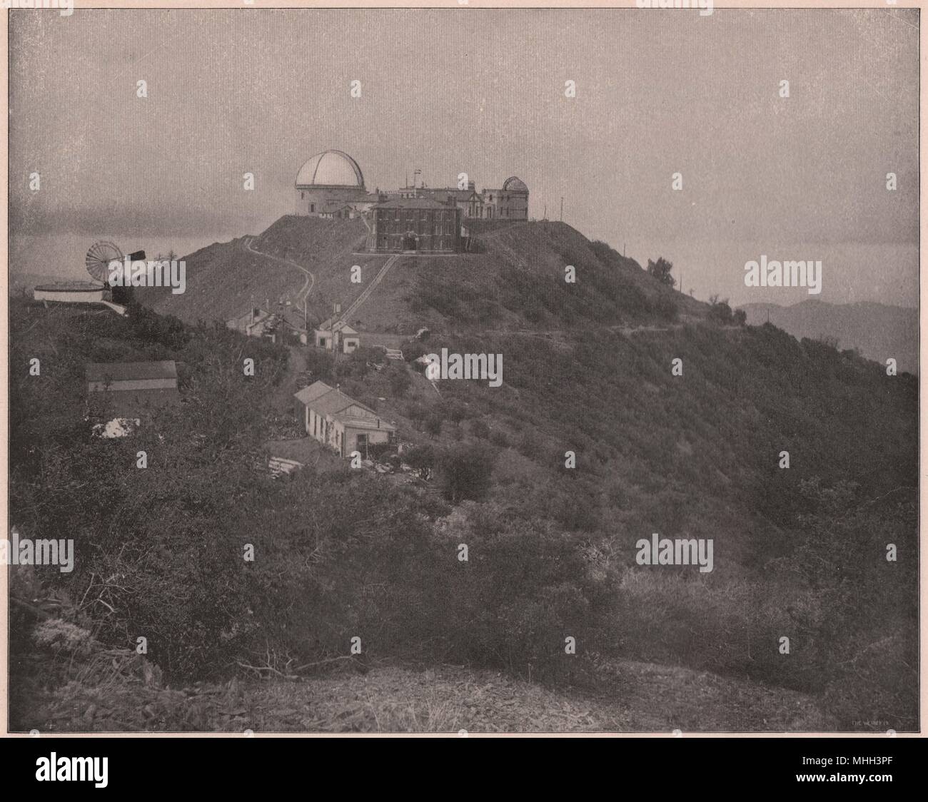 The Lick Observatory, San Jose, California Stock Photo