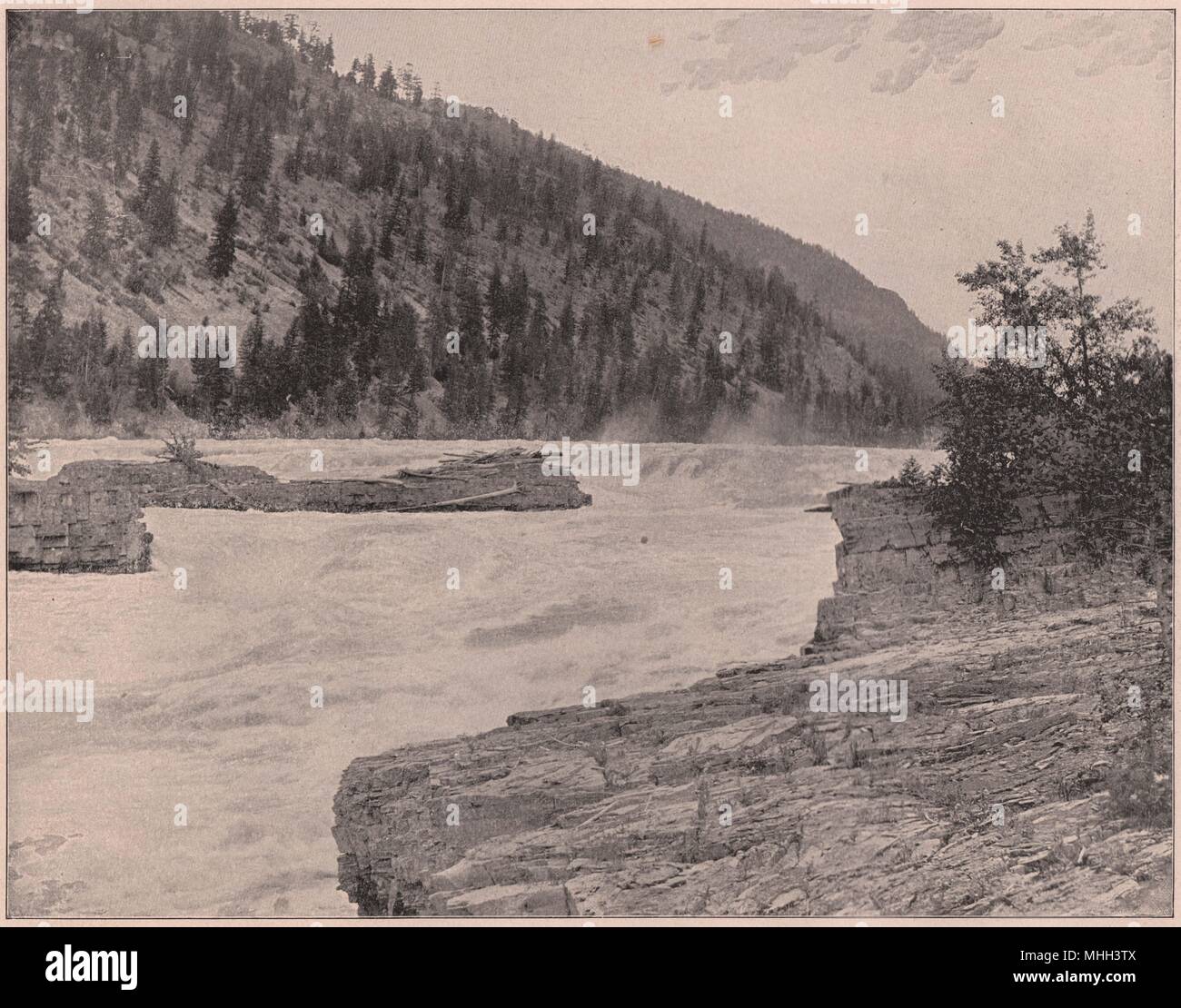 Kootenai Falls, Montana Stock Photo - Alamy