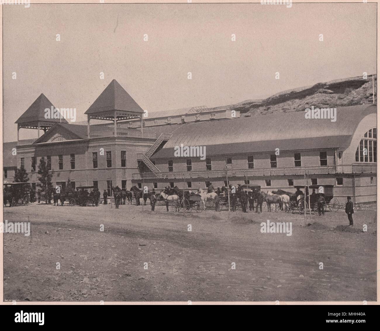 Hot Springs South Dakota Stock Photo Alamy
